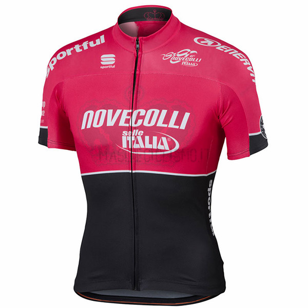 Maglia Nove Colli 2017 Rosso e Nero